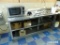 6.5 ft Stainless Steel Drink Counter w/Amana Commercial Microwave
