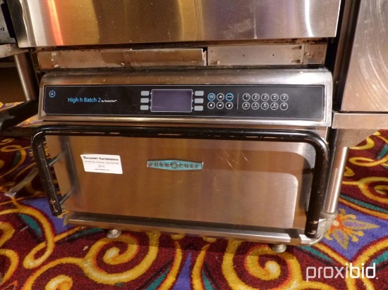 Turbo Chef High h Batch 2 Pizza Oven, Model #HHB2, Serial #HHB2001003, 208/240 Volt Single Phase