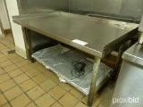 Stainless Steel Table, 48.5