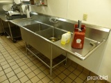 Stainless Steel Double Pot Sink, 96