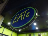 EATS Neon Sign & Menu Board