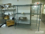 Shelving Racks with Contents (2)