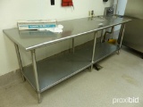 Stainless Steel Table, 96
