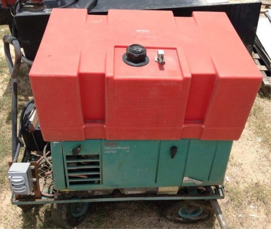 Onan MicroQuiet 4000 generator 4KW gas, 120V, Model# 4KYFA26100K, SN# H050817742
