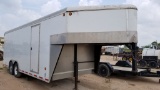 2011 Gooseneck 24' enclosed trailer VIN# 2JABH7725B1001936