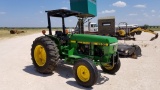 John Deere 2555 tractor, 77hp diesel, hour meter is not readable