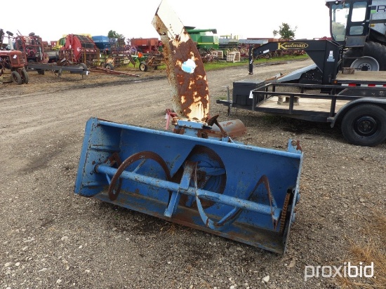 Blue Snowblower