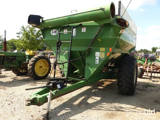 J & M 500 BU Grain Cart
