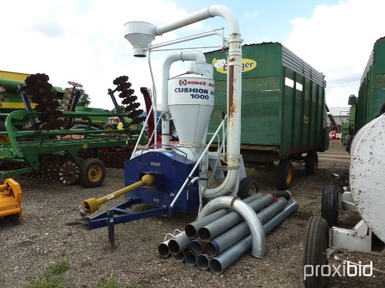 Kongskilde 1000 Grain Vac & Pipes