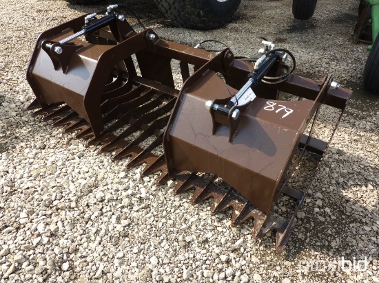 74" Skeleton Grapple Bucket