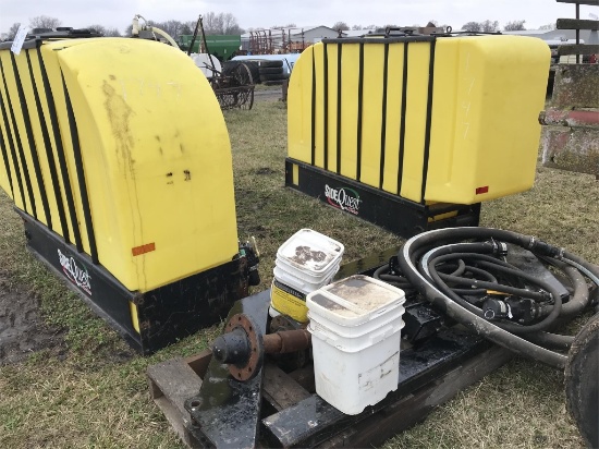 500gal Saddle Tanks for Case 315