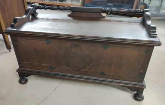 Antique Cavalier Cedar Chest