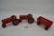 Farmall Plastic tractors and wagon