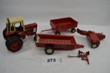 International 1586 Tractor and Implements