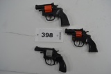 Toy Cap Gun  Lot of 3