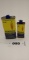 Ronsonol Lighter Fluid Fuel Cans Lot Of 2