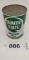 Quaker State Motor Oil Can, Sealed