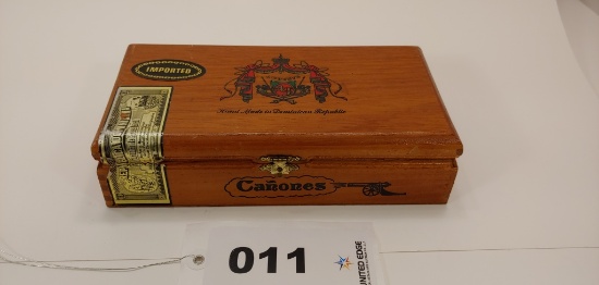 Wood Canones Cigar Box