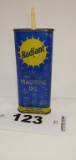 Radiant Machine Oil Metal Can