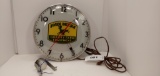 John Deere Light Up Dealership Clock