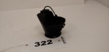 Black Coal Bucket Ashtray