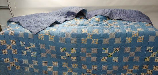 Blue Patchwork Quilt