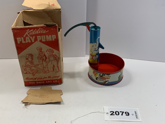 Ohio Art, Kiddies Play Pump, with box