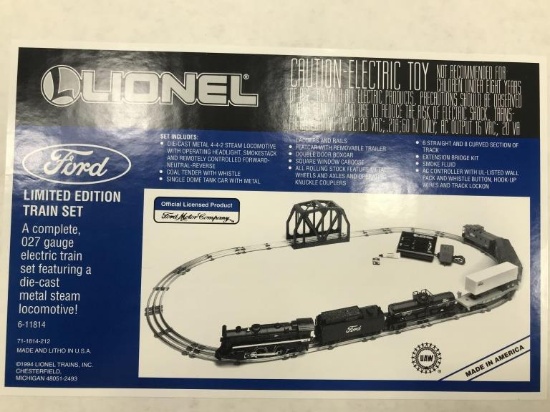 lionel ford train set