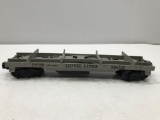 Lionel Operating Log Dump Car- Grey 3361