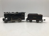 Lionel 2-4-0 Steam Locomotive with 257 Tender 258