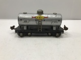 Lionel Lines Sunoco Tanker- Silver Prewar 654