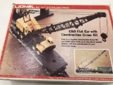 Lionel C&O Flat Car w/ Construction Train Kit