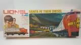 Lionel Santa Fe Twin Diesel Electric Train Set (In