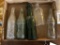 Misc. Glass Bottles, One Clear And One Green With