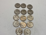 14 1776-1976 Kennedy Half Dollars