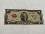 Red Seal 2 Dollar Bill, 1928D