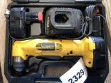 Dewalt Right Angle 3/8 Drill With 2 Batteries Char