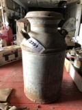 Galvanized Milk Can In Good Shape