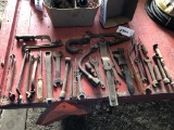Box Of Vintage Wrenches And Tools