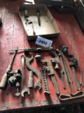 Antique Tools, Wrench, File, Screw Driver