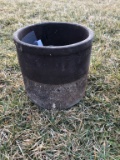 Antique Crock 7.5in Tall 7.5in Wide