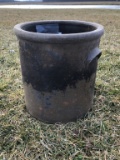 Antique Crock 11.5in Tall 10 3/4in Wide Chip On T