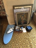 Polaroid Camera & Ironing Board