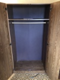 Wooden Wardrobe With Two Doors