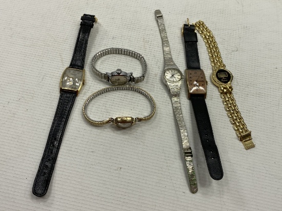 6 - Womens Assorted maker Watches