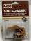 Case Uni-Loader with movable boom arm and bucket, 1/50 Scale, Stock #455
