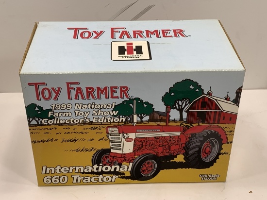 International 660, 1999 National Farm Toy Show Collector’s Edition, Toy Farmer, 1/16 Scale