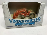 Ford 8N with Loader, Ertl, 1/43 Scale, Stock #2512, some box discoloration