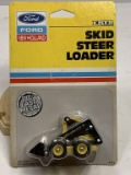Ford New Holland Skid Steer Loader, Ertl, 1/64 Scale, Stock #378