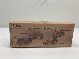 Historical Toy Set, includes Case L, Farmall H, McCormick WD-9, Case 600, Ertl, 1/64 Scale